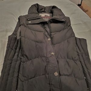 Gray Puff Vest